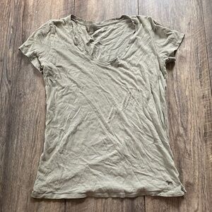 Green Victoria secret pink tshirt